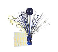 Alandra Birthdays DN Personalised Table Centre, Navy
