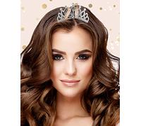 Alandra Birthdays TIARA-21 21st Birthday Rose Gold Metallic Gift Boxed Tiara, One Size
