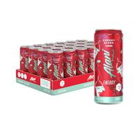 Alani Nu Sugar-Free Energy Drink, Pre-Workout Performance, Cherry Slush 12 oz Cans (Pack of 24)