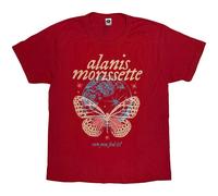 Alanis Morissette Men's Can You Feel It T-Shirt in Red | Size: Medium Alanis Morissette Red M