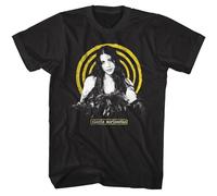 Alanis Morissette Unplugged Portrait Men's T-Shirt Alt Rock Jagged Little Pill A Black