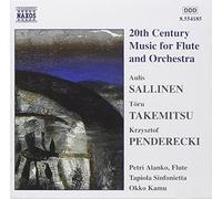 Alankotapiola Sinf - 20th Century Music for Flute and Orchestra [CD]