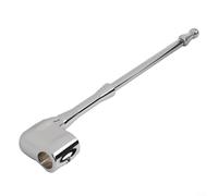 Alanmoship 1 for Pack Chrome Aluminum Flag Pole Mount Rear Luggage Rack Bracket for Honda GL1800 GL1500 2001-2017 Motorcycle Touring Riding Accessory