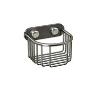 Alanmoship 1 for Pack Wall-Mounted Toilet Paper Holder No Drilling Aluminum Storage Rack for Bathroom Kitchen Organized Roll Dispenser Grey White(Round Gray)