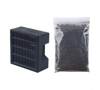 Alanmoship 1 Pack Activated Carbon Air Filter for Kobra S1 S1C FOR 3D Printer, FDM Absorption Accessory, Plastic Black 77.5mm Workspace Home Office