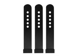 Alanmoship 1 Pack Anti-Slip Fishing Rod Strap Rubber Protective Cap for Casting Fly Rods Secure Grip Wear-Resistant DIY Repair Accessory Black(A)
