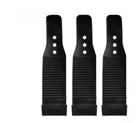 Alanmoship 1 Pack Anti-Slip Fishing Rod Strap Rubber Protective Cap for Casting Fly Rods Secure Grip Wear-Resistant DIY Repair Accessory Black(C L)
