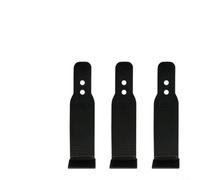 Alanmoship 1 Pack Anti-Slip Fishing Rod Strap Rubber Protective Cap for Casting Fly Rods Secure Grip Wear-Resistant DIY Repair Accessory Black(E S)