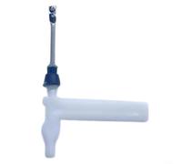 Alanmoship 1 Pack Double Head Phonograph Needle For Bs Rst16 St17 Sc11M Sc12M Sc12H Turntable, White Plastic Stylus For Music Enthusiasts And Collectors