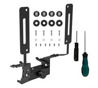 Alanmoship 1 Pack Front License Plate Holder for Tesla Model Y Juniper 2025-2026 No Drill Aluminum Alloy Secure Fit High Speed Driving