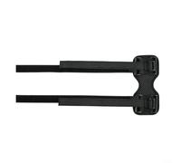 Alanmoship 1 Pack Portable Speaker Mount for JBL Charge 6 5 with Adjustable Strap Secure Bike Holder for Cycling Hiking Golfing Boating Black Cloth 195x40mm