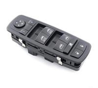Alanmoship 1 Pack Power Window Switch 68271206AA 11 Pin for Jeep for CHEROKEE for CHRYSLER 200 for for DODGE for RAM C/V 2013-2015 Black Plastic Master Button Replacement