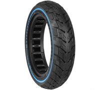 Alanmoship 1 Pack Solid Tire for Xiaomi for M365 1S Pro/Pro2/Mi3 Scooter, 8.5x2 Inch Rubber Wheel with Blue-Line Off-Road Tread for Commuting