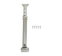 Alanmoship 1 Pack Stainless Steel Casement Window Stay 7-Position Multi-Gear Windproof Support Hinge for Aluminum Plastic Steel for WINDOWS Home Office Silver 18.2x5cm(B)