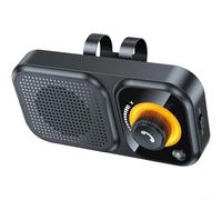 Alanmoship 1 Pack Wireless Car Handsfree Sun Visor Speaker with 5.4, 22H Talk Time for dsp Noise Reduction Dual Connection for Safe Driving Voice Navigation, Black