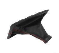 Alanmoship 1 Piece Leather Shift Boot with Red Stitching for Ford for MUSTANG 2005-2009 OEM 8R3Z-7277-AA Gear Cover for Car Interior Restoration