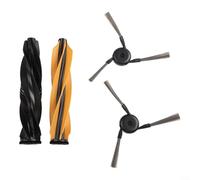 Alanmoship 1 Set Roller Brush and Side Brushes for Dreame D20 Pro D20 Pro Plus RLD43SA RLD43SD Robot Vacuum Cleaner Accessories Hard Floor Pet Hair