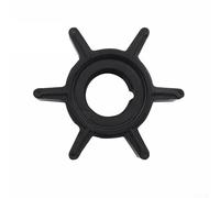 Alanmoship 1*Water Pump Impeller for Mercury for MARINER 2.5 3.3 4 5 6 for HP Outboard Motor, Replaces 369-65021-1 47-16154-3, Black ABS Rubber Part for Marine Engine Cooling System Repair