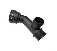 Alanmoship 1 x Engine Coolant Hose Connector Flange for A1 for A3 Q3 Octavia for FORMENTOR 1.8 2.0L Replacing 5QN122291F 5QD122291BK Black Plastic Auto Repair Part