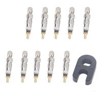 Alanmoship 10PCS 20PCS For PRESTA Valve Core For FRENCH Standard Tire Valve Stem Featuring Copper Build And Large Core Cavity For Improved Inflation Speed(A5499)