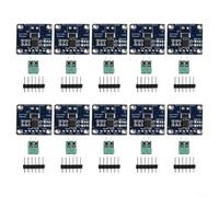 Alanmoship 10PCS for CJMCU-219 Bidirectional DC Current and Power Monitoring Sensor Module with I2C Interface Compatible with for arduino and for raspberry Pi, Blue Black for Electronics