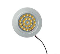 Alanmoship 12V LED Touch Sensitive Interior Light With Warm White Illumination For Motorhome Caravan Boat Campervan Marine Craft Houseboat Featuring Spring Clips Installation(1Pc)