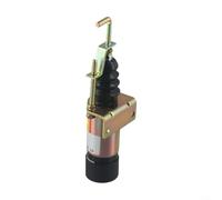 Alanmoship 1502 Series Fuel Shut Off Solenoid 12V 24V DC Replacement 366-07197 1502-12C7U2B2S1 for LPW LPWS LPWT Engines Compatible with for deutz F3L F3M F4L F4M1011 for bobcat(12V)