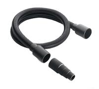 Alanmoship 1m Suction Hose for Kärcher Tools: Flexible Hose Adapter, Extraction Accessory, Black, 178g, 1m, Plastic, 1 Pack