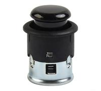 Alanmoship 1pc Socket for Mercedes A B C E S R ML GL GLA GLE Class, Direct Replacement Part 0009063900, Black Plastic Interior Switch Control