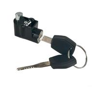 Alanmoship 1X E-Bike Battery Lock And Key For Polly DP-4/DP-5/DP-6/DP-9 Cases, 10Mm Metal Security Replacement With Silver Finish For Daily Commuting