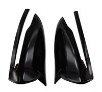 Alanmoship 2 Pack Wing Mirror Cover for Mercedes-Benz C E S Class W205 W213 W222 GLA GLB GLC, Real Dry Carbon Fiber & Gloss Black ABS, Sporty Exterior Styling(gloss black)