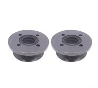 Alanmoship 2 Pcs Trim Cylinder End Cap With Seals Compatible With For 6H1-43821-11 Outboard 55-90HP Power Trim & Tilt Assembly, Heavy-Duty Aluminium Alloy