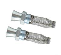 Alanmoship 2 Pieces Spark Arrestor for FS38 FS45 FS46 FS55 KM55 HL45 Brush Cutters, Fits Part 4140-140-6904 4140-140-6907, Metal Mesh Shield for Outdoor Lawn Care