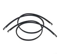 Alanmoship 2 x Roof Molding Trim for Honda Fit 2005-2008, Black Rubber Exterior Weatherstrip Replacement Parts with OEM 74316SAA003 74306SAA003 for Car Restoration