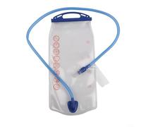 Alanmoship 2L Wide Mouth Hydration Bladder with Fast Flow Bite Valve and Leak-Proof Seal, EPPE Material for Hiking Running Cycling Outdoor Sports, White