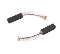 Alanmoship 2pcs Carbon Brushes 20mm 6mm x 5mm Replacement for Electric and Power Tools, Carbon and Metal Construction, for ideal for Saws, Drills, Grinders, Vacuums