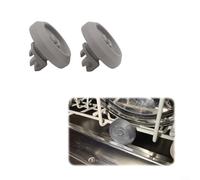 Alanmoship 2PCS Dishwasher Bottom Rack Rollers Compatible With For Miele G Series Models For Sustained Rack Motion Performance(Gray)