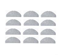Alanmoship 4 Pack Replacement Mops for Eufy G50 for HYBRID L60 for HYBRID SES, Washable Cloth Pads for Robot Vacuum, Essential Cleaning Accessories for Pet Hair and Hard Floors(C)