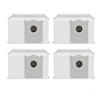 Alanmoship 4-Pack Vacuum Dust Bags for Ecovacs for DEEBOT T90 Pro for OMNI Water Tank, 35L Auto-Empty Non-Woven Filter, Hygienic Dust Containment for Home Cleaning(Quarterly Sets)