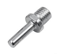 Alanmoship 4Pcs for M14 Connecting Rod Screw 14Mm Thread Adapter Alloy Extension Shaft For Electric Drill Angle Grinder To Polisher Buffer Car Detailing Silver 46Mm