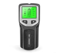 Alanmoship 5-in-1 Wall Stud Detector With LCD Display For Wood, Metal, AC Wire And Cable Detection, Multi-Depth Scanning Modes For Accurate DIY(Black)