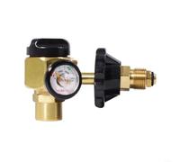 Alanmoship 500 PSI Nitrogen Purge Regulator With 3000 PSI Gauge CGA580