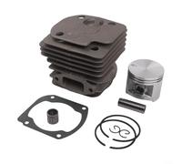 Alanmoship 50mm Cylinder for PISTON Kit for 372 372XP 371 371XP 365 Chainsaw, Replaces 503939372 503961501, Engine Repair Part with Gasket and Rings