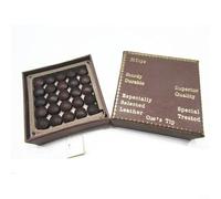 Alanmoship 50PCS Billiard Cue Tips for Pool Snooker, Premium Cowhide Leather Replacement Heads with Diamond Treatment, Maroon 10mm-13mm Sizes for Players(12MM1)