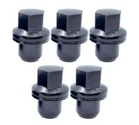 Alanmoship 5Pcs Carbon Steel Wheel Nut Set For M14 X 1.5 22Mm Hex Compatible With For Range Rover Sport 2005-2013 Discovery 3/4 2004-2014 And For Range Rover L322 2006-2012