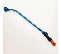 Alanmoship 60cm Aluminium Watering Wand with 1000-Hole Wide Nozzle and Thumb Control, Rubber Handle, Gentle Rain Shower for Gardens, Lawns, Hanging Baskets, Seedbeds