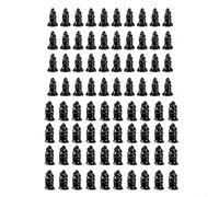 Alanmoship 80 Pcs Car Motorcycle E-Scooter Tyre Repair Screws Kit Quick Fix Self Tapping For Sealing Punctures Up To 6Mm Heavy Duty Wear Resistant