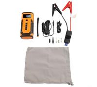 Alanmoship 8000mAh 12V Car Jump Starter and Air Compressor, 150PSI Tire Inflator with LCD Display, Battery Booster for Roadside Assistance, Green