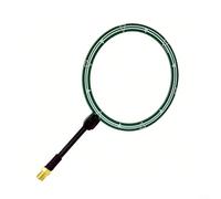 Alanmoship 90mm Near Field Probe for EMC and for emi Conducted Radiation Testing with for sma Connector, PCB Material Circular Design for Spectrum Analysis and Oscilloscope Use(Female head)
