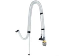 Alanmoship Airless Paint Sprayer Suction and Return Pipe Set with Copper Connectors for Plus for X5 for X7 Pro X17 X19, Transparent Tubes for DIY Home Garden Workshop Projects